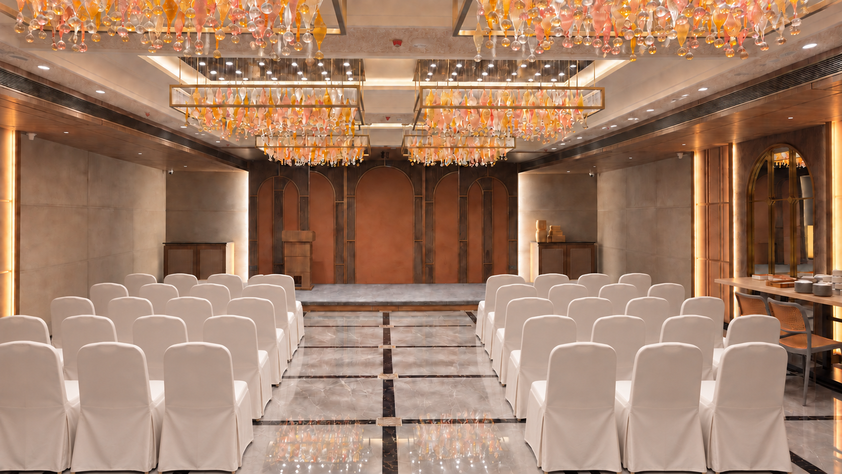 Crystal Grand · Theatre arrangement